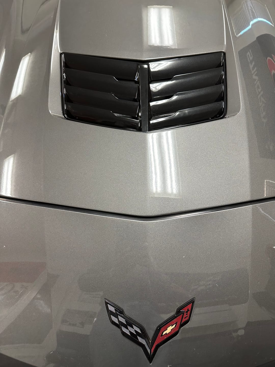 Customer photo review of Corvette C7 Base Model Z06 Conversion Hood Vent