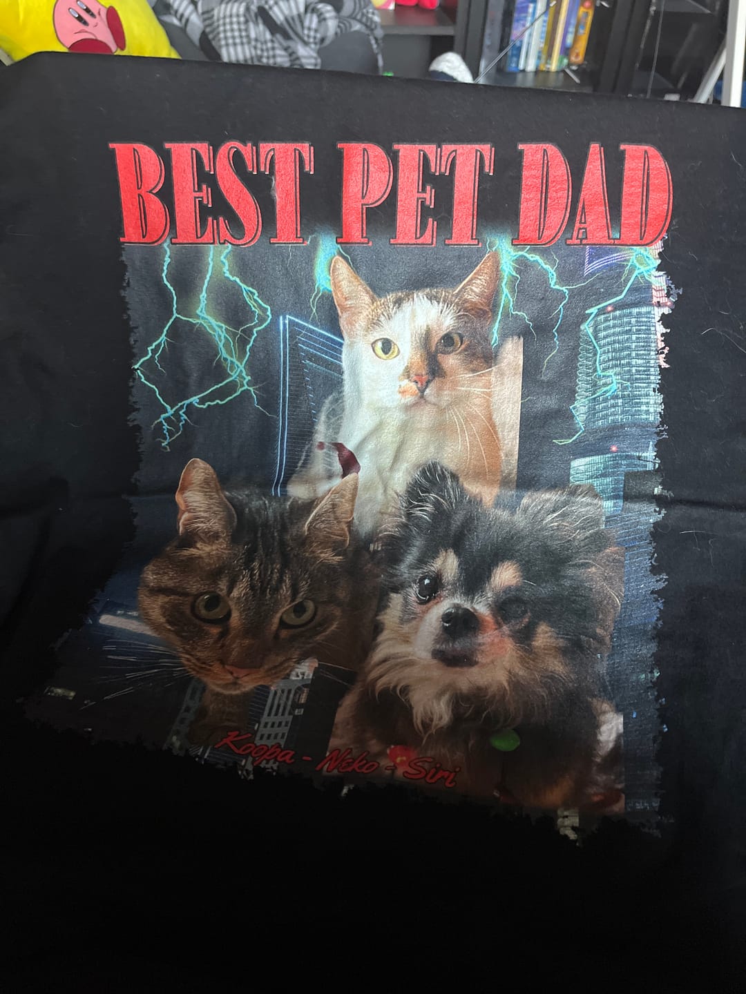 Customer photo review of Dein 90er Foto - Individuelles T-Shirt