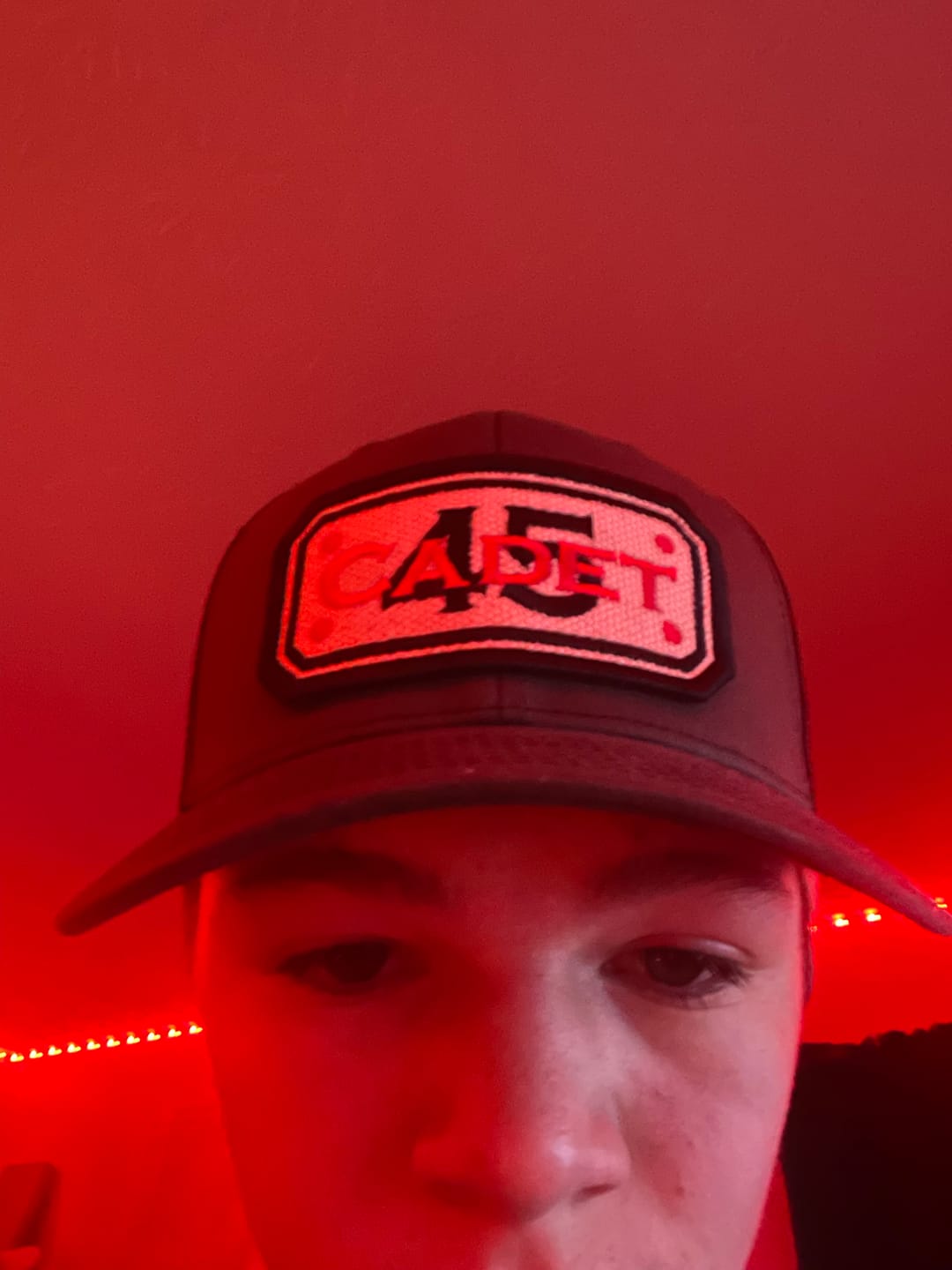 Customer photo review of LAYOVER DESIGN with custom back of hat