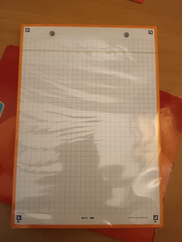 Avis photo d'un client sur Fiches de révision REVISION 2.0 OXFORD # 50 fiches 14,8 x 21 cm - petits carreaux