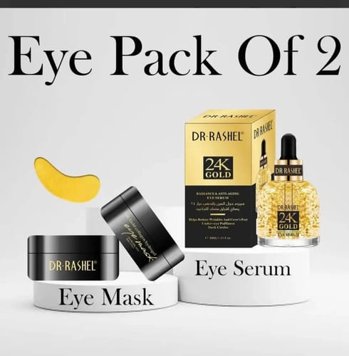 Customer photo review of Eye Care Series Pack Of 2 - Eye Serum + Eye Mask