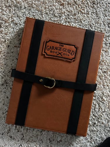 Customer photo review of Custom Leather Patches