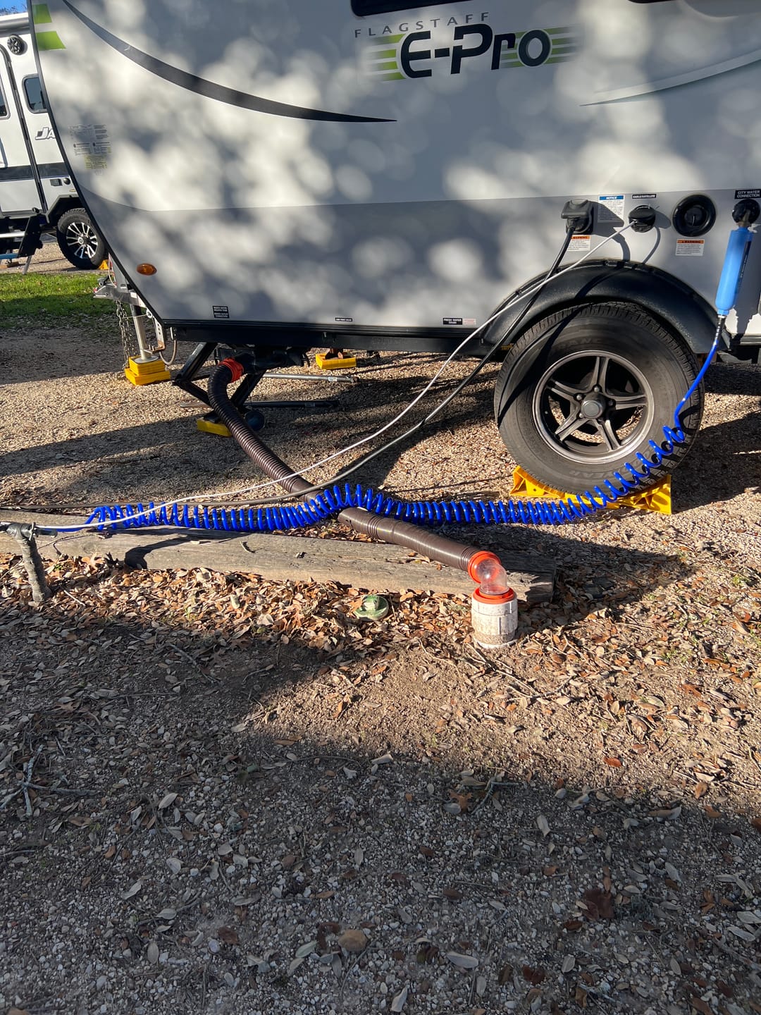 Customer photo review of Ultimate RV Water Hose with Storage Bag