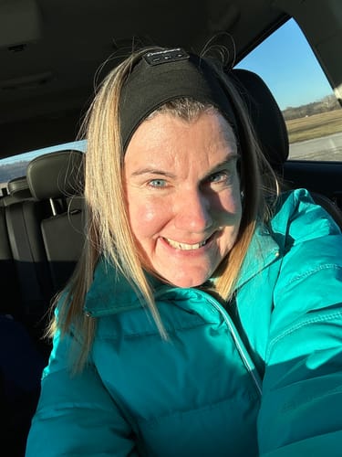 Customer photo review of CozyBand Wireless Headphones
