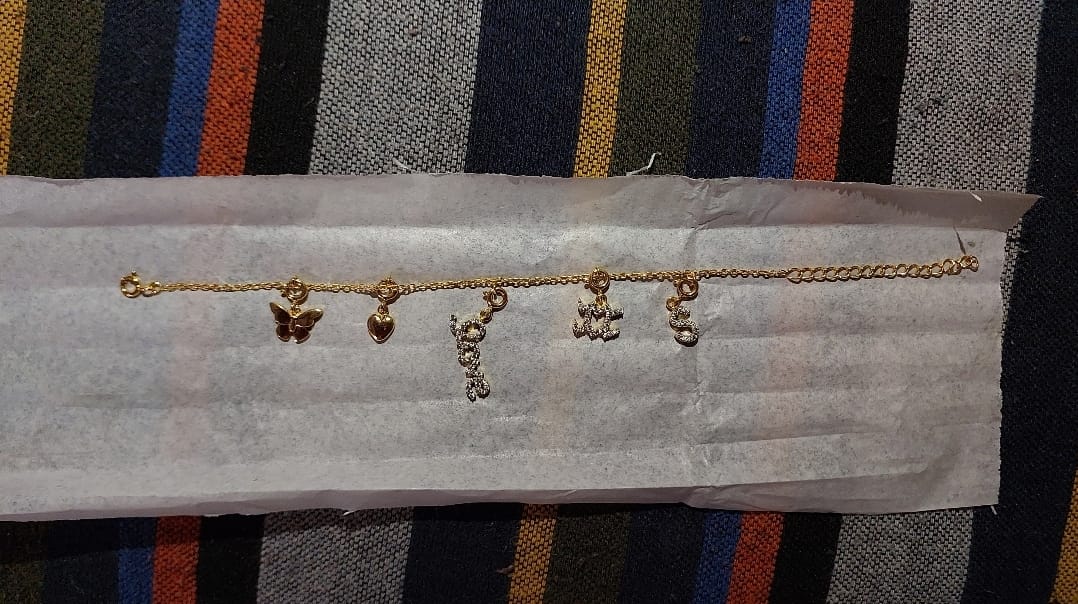 Customer photo review of Charms Bracelet
