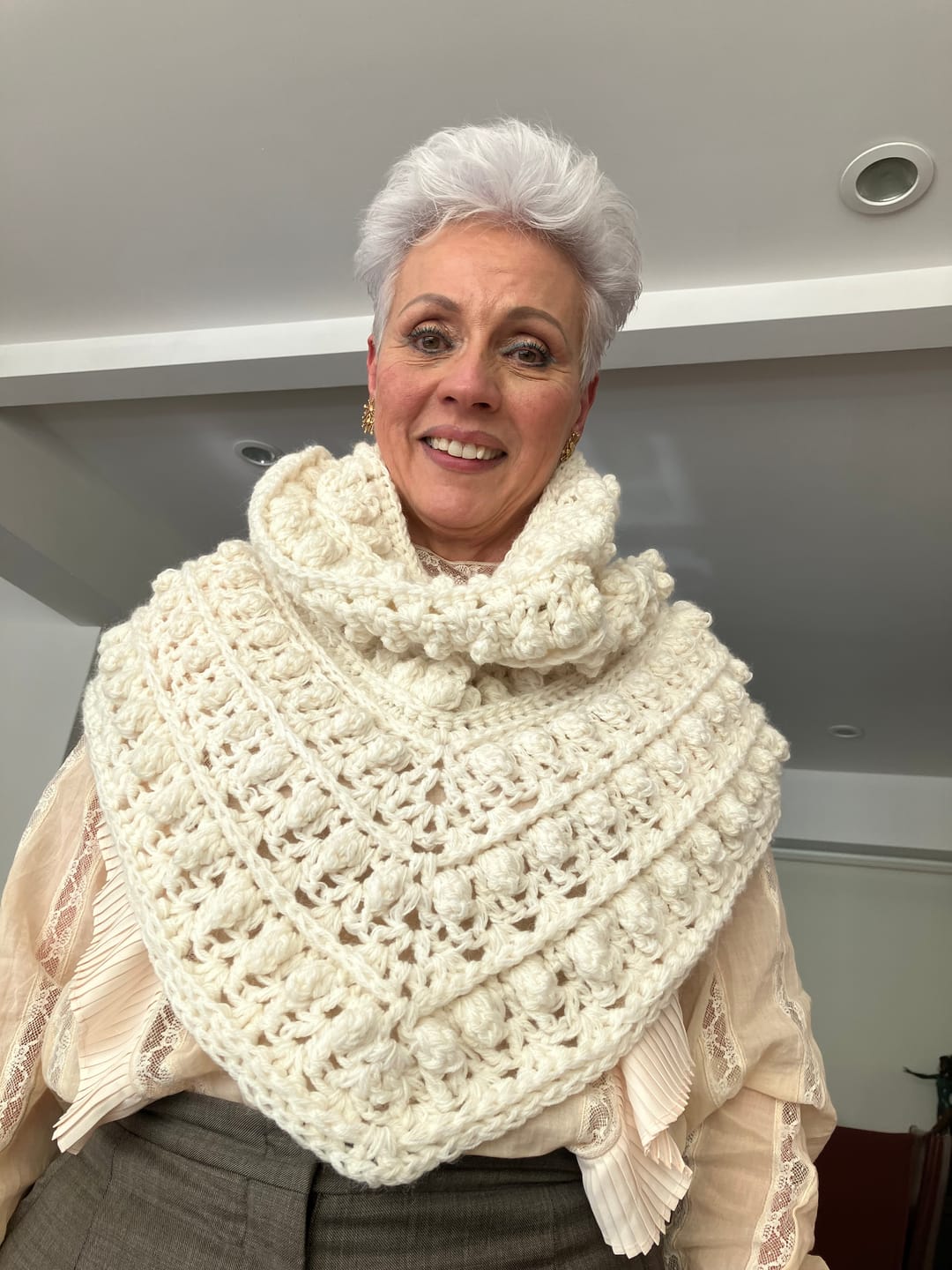 Customer photo review of Estambre Lana Dolly, marca Tamm, MADEJA de 100g con 148m  ⭐