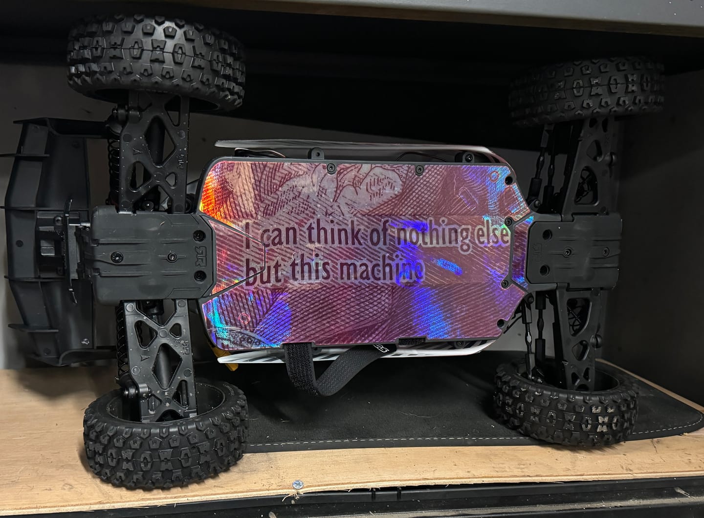 Customer photo review of ARRMA LWB "CREATE YOUR OWN SKIN" - Big Rock, Infraction, Senton, Typhon, Vendetta