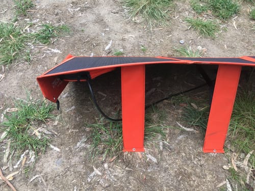 Customer photo review of 300W Solar Blanket Kit with Raptor Skin