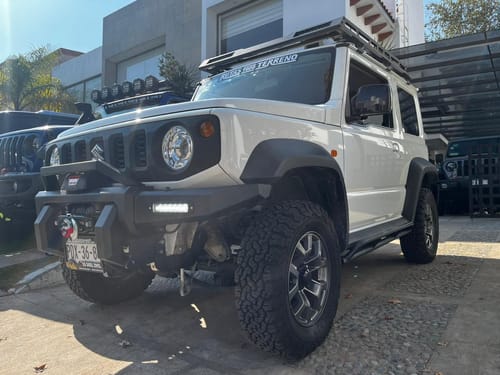 Customer photo review of Rockslider para Suzuki Jimny