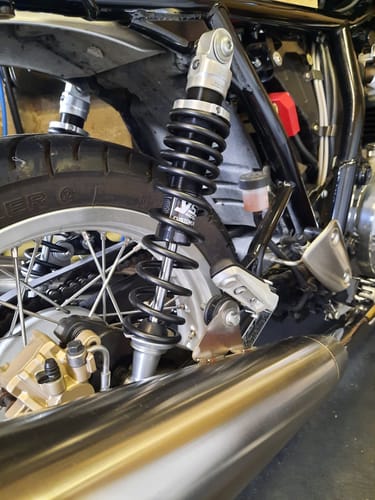 Customer photo review of Amortisseurs YSS ECOLINE Royal Enfield 650 CONTINENTAL GT / INTERCEPTOR