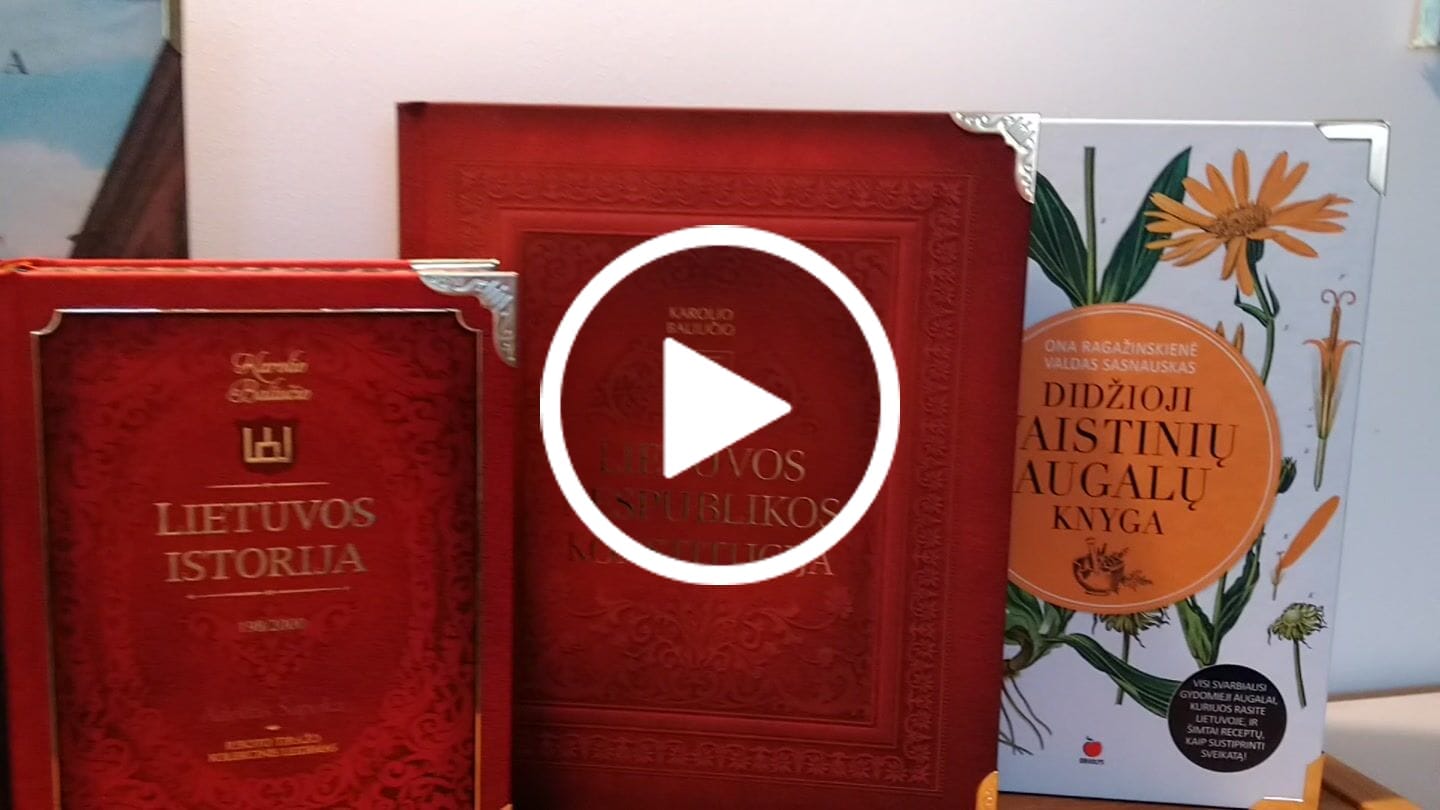 Customer video review of Lietuvos Respublikos konstitucija: kolekcinis, riboto tiražo svarbiausios Lietuvos Valstybės knygos XXL leidimas