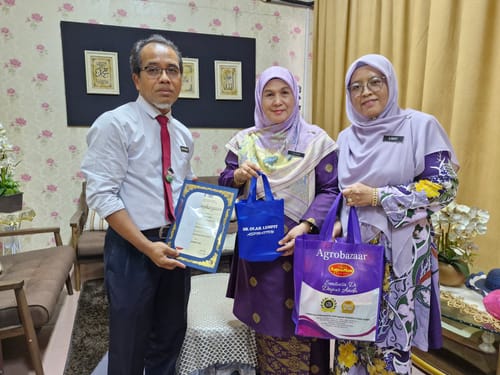 Customer photo review of Classic Bawal Dusty Purple