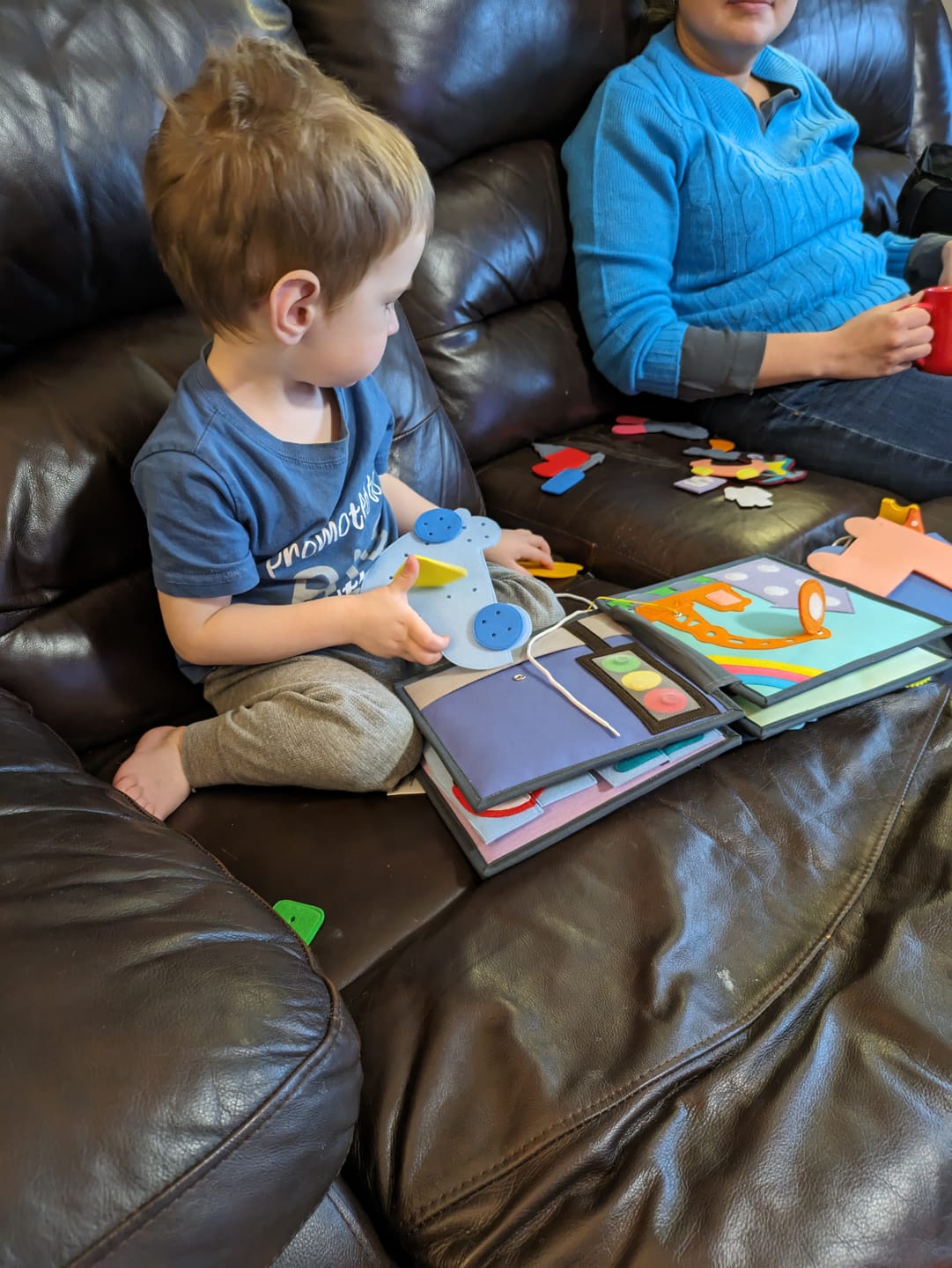 Customer photo review of Little Mechanic Creative Play Quiet Book