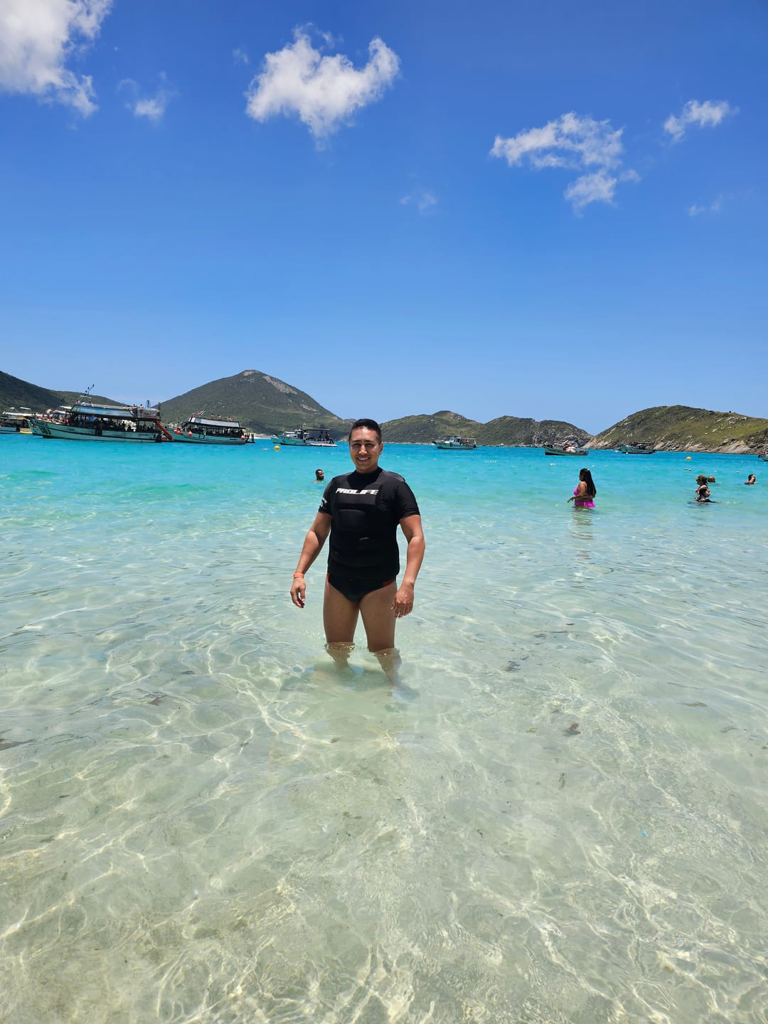 Customer photo review of Camisa Flutuadora Floater