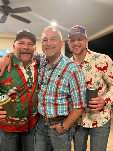 Customer photo review of Bundle Of 2|Men's Christmas Print Regular Fit Long Sleeve Shirts