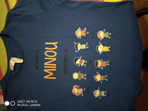 Customer photo review of Cette mamie - Grands-parents-T-shirt