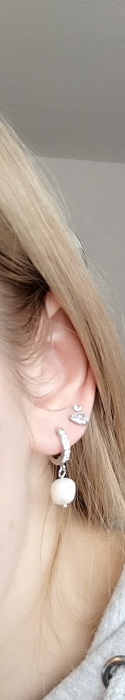 Customer photo review of Shine Pearl Ohrringe | 18K vergoldet