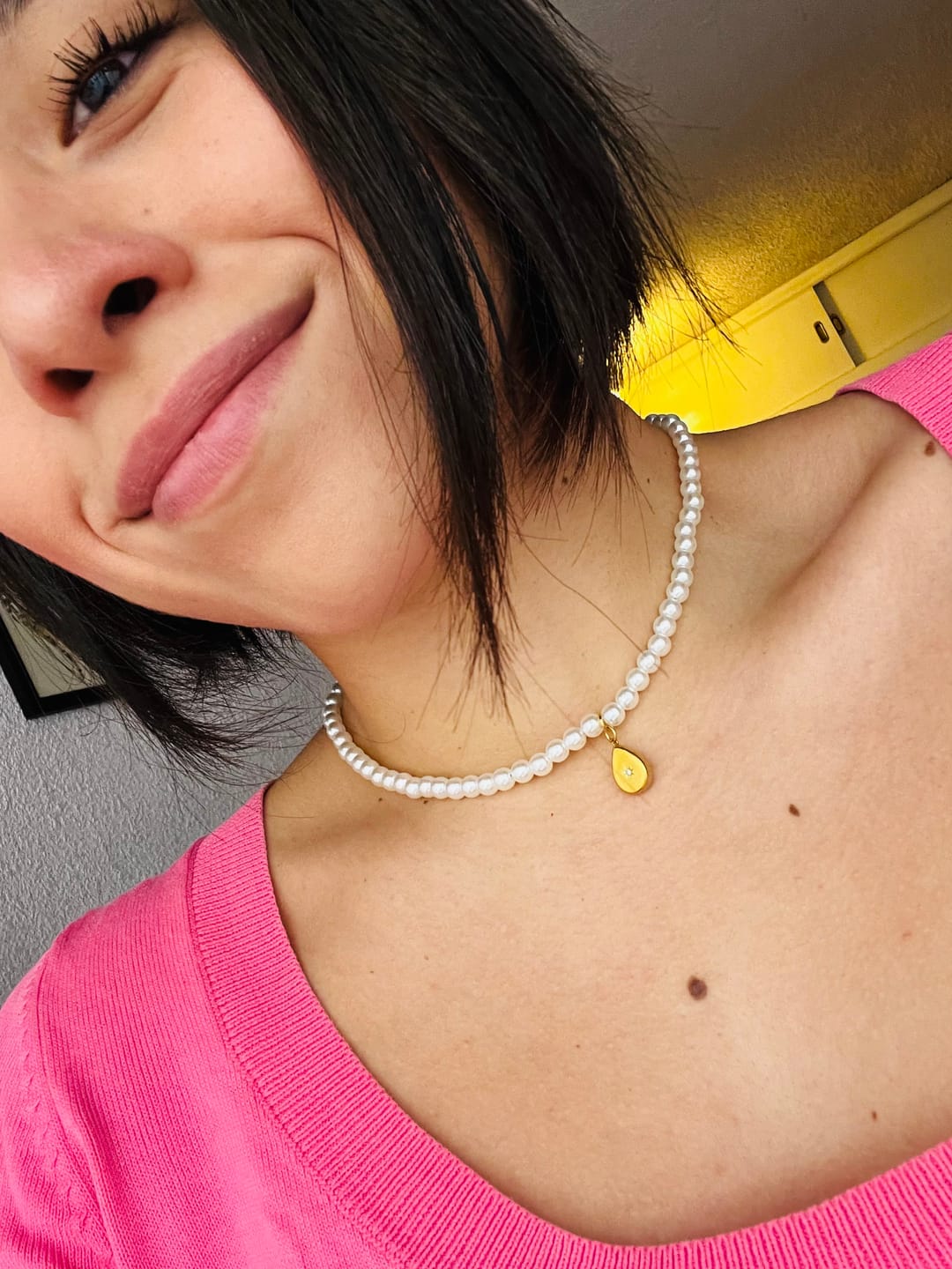 Customer photo review of Collar Pearl Stella