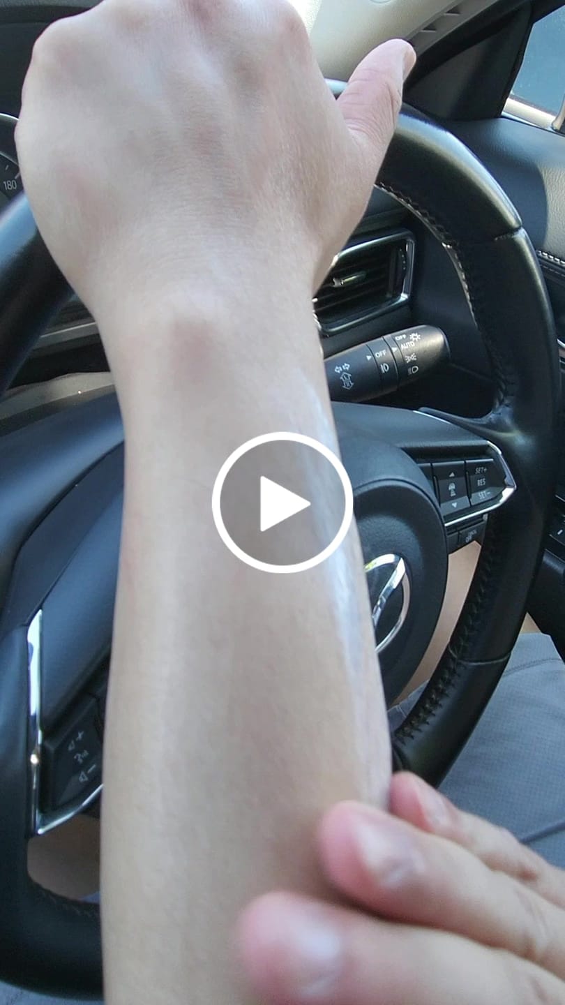 Customer video review of Natural Sunscreen SPF 50