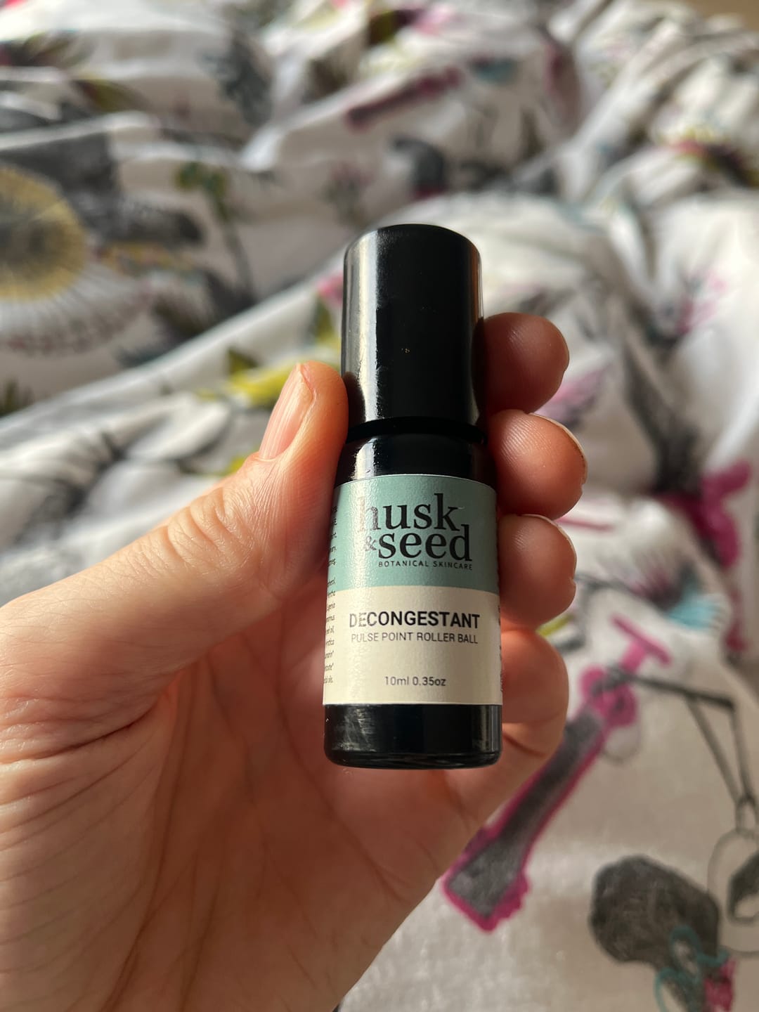 Customer photo review of Decongestant Pulse Point Roller Ball