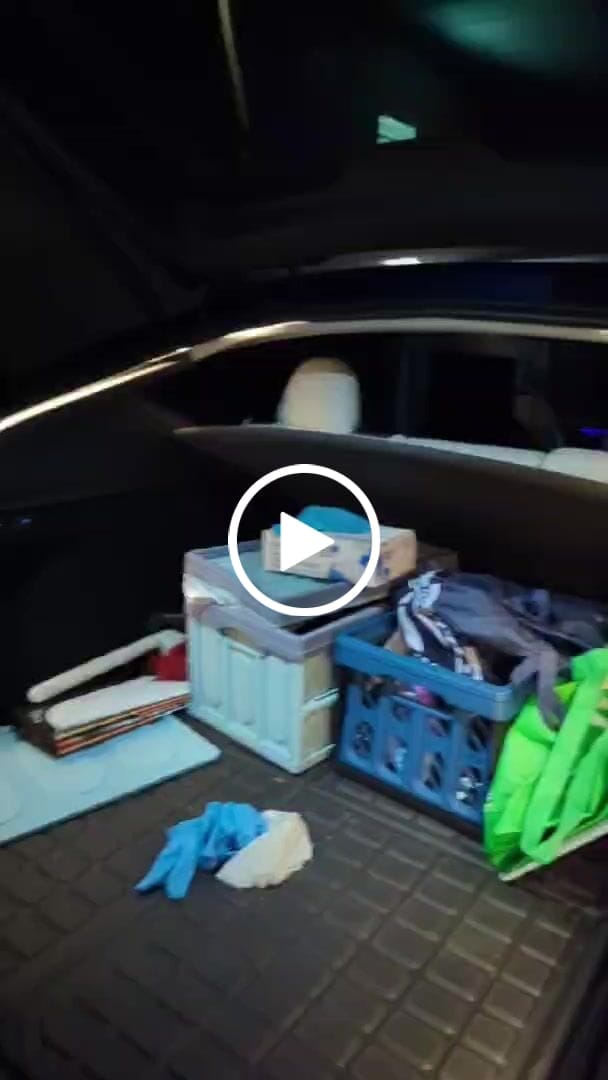 Customer video review of TPARTS Trunk LED Strip for Tesla Model Y