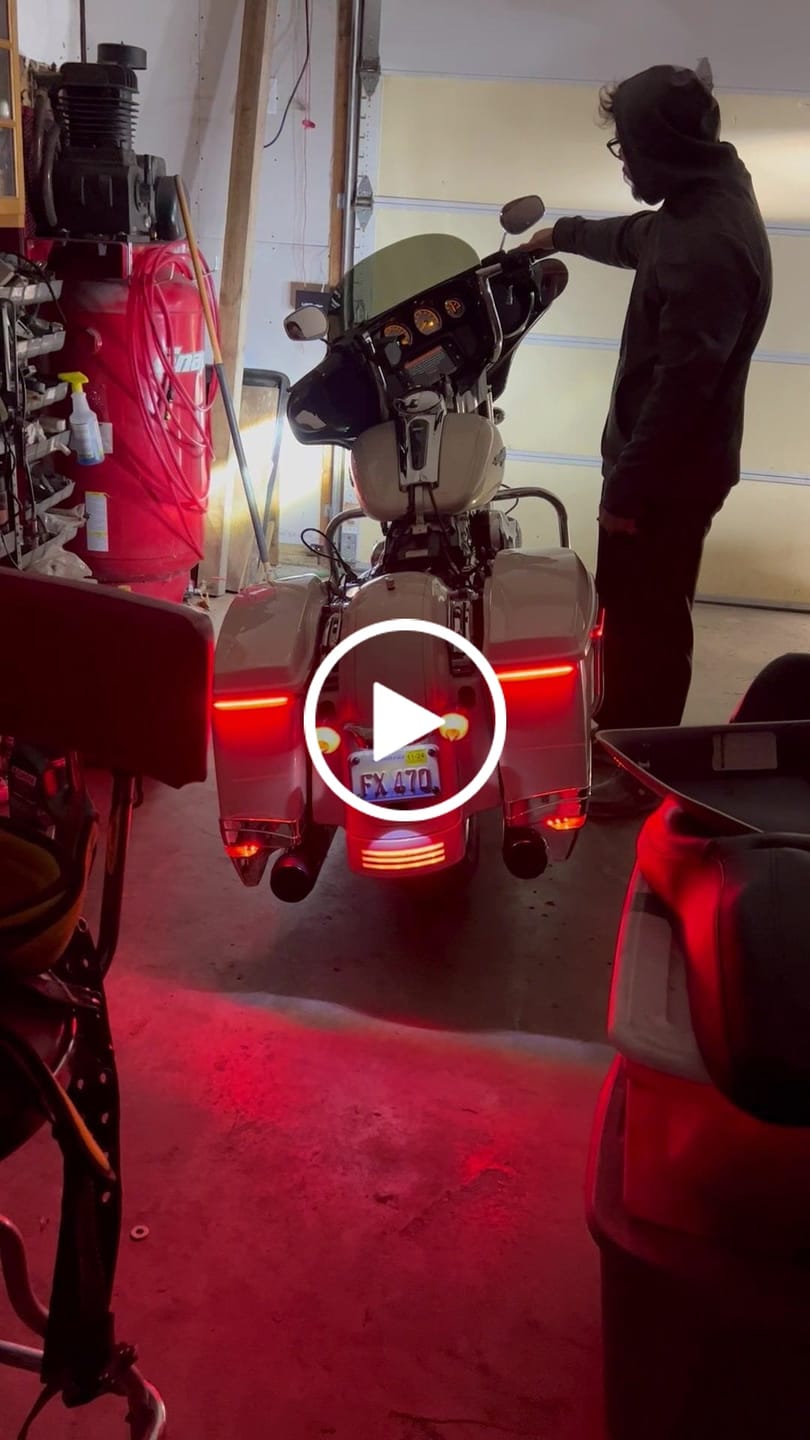 Customer video review of Harley Davidson Turn Signal Lenses - Clip in Style