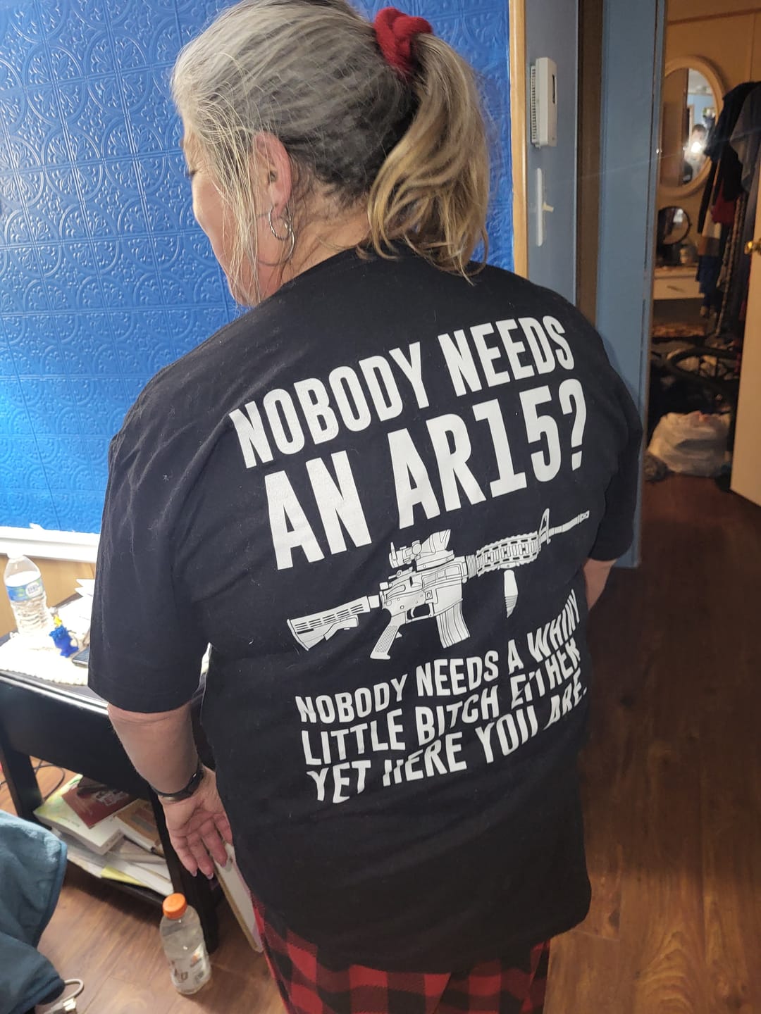 Customer photo review of Nobody Needs An AR15?