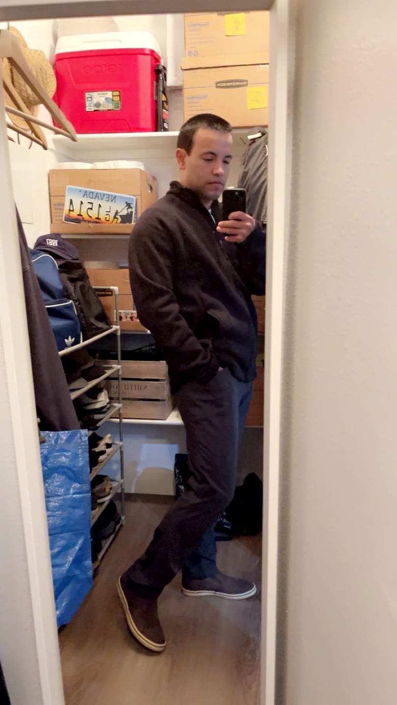 Customer photo review of Men's Overachiever Sweaterfleece Jacket
