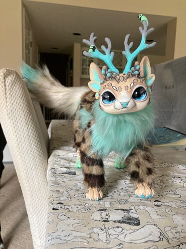 Customer photo review of Spotted weasel dragon