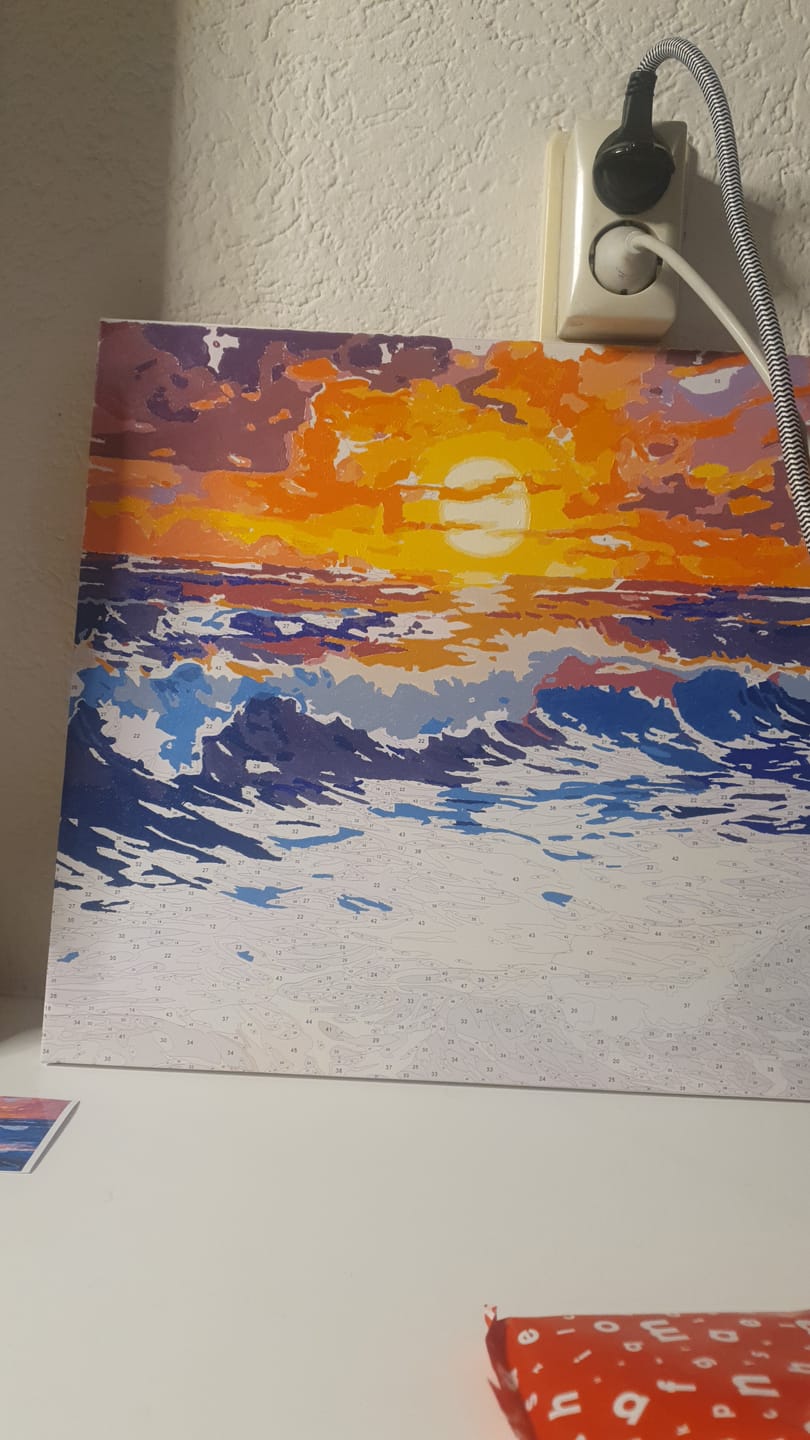 Customer photo review of Harmony Of Sunset