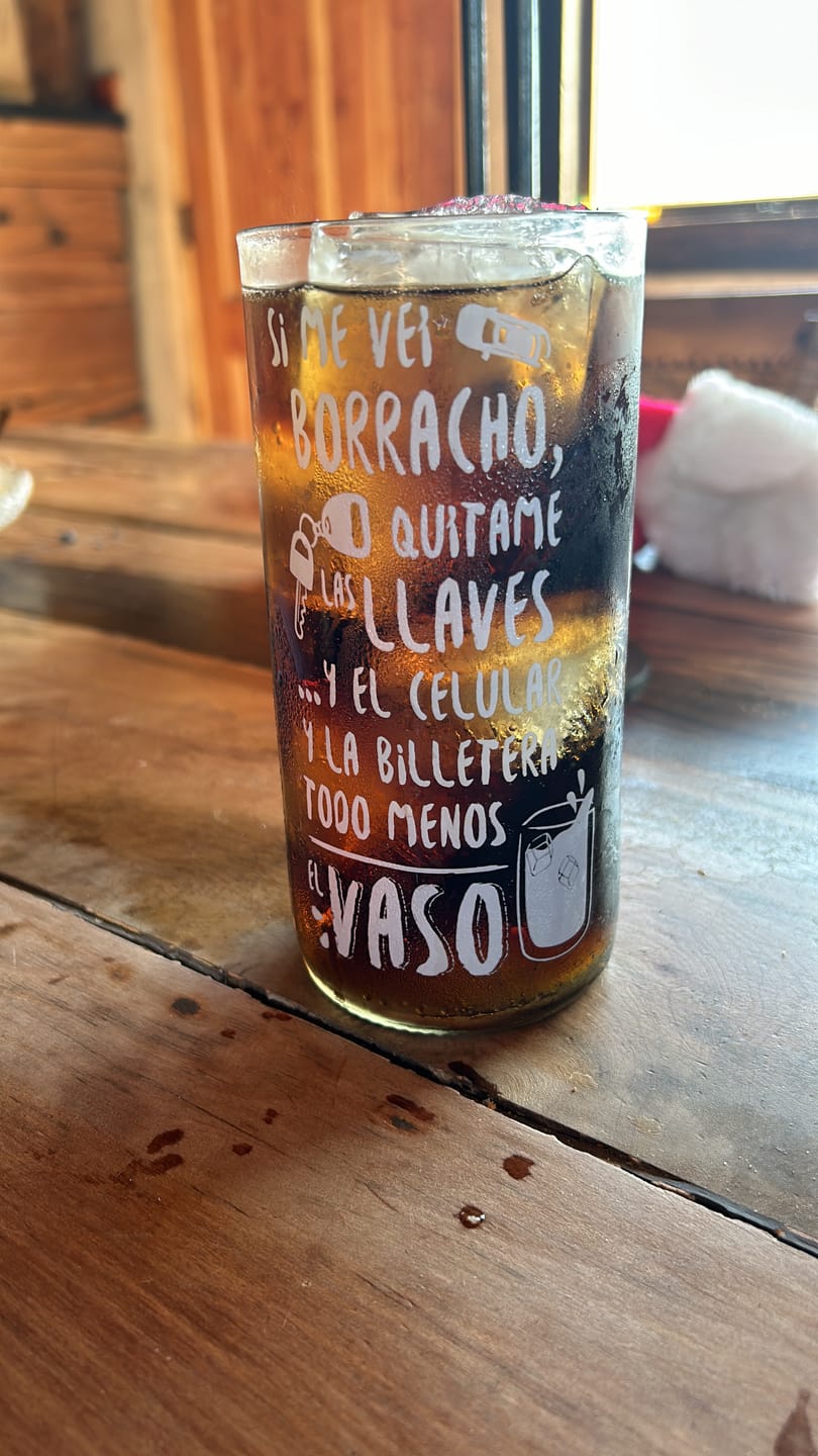 Customer photo review of Piscoleros Juego de 6 Vasos
