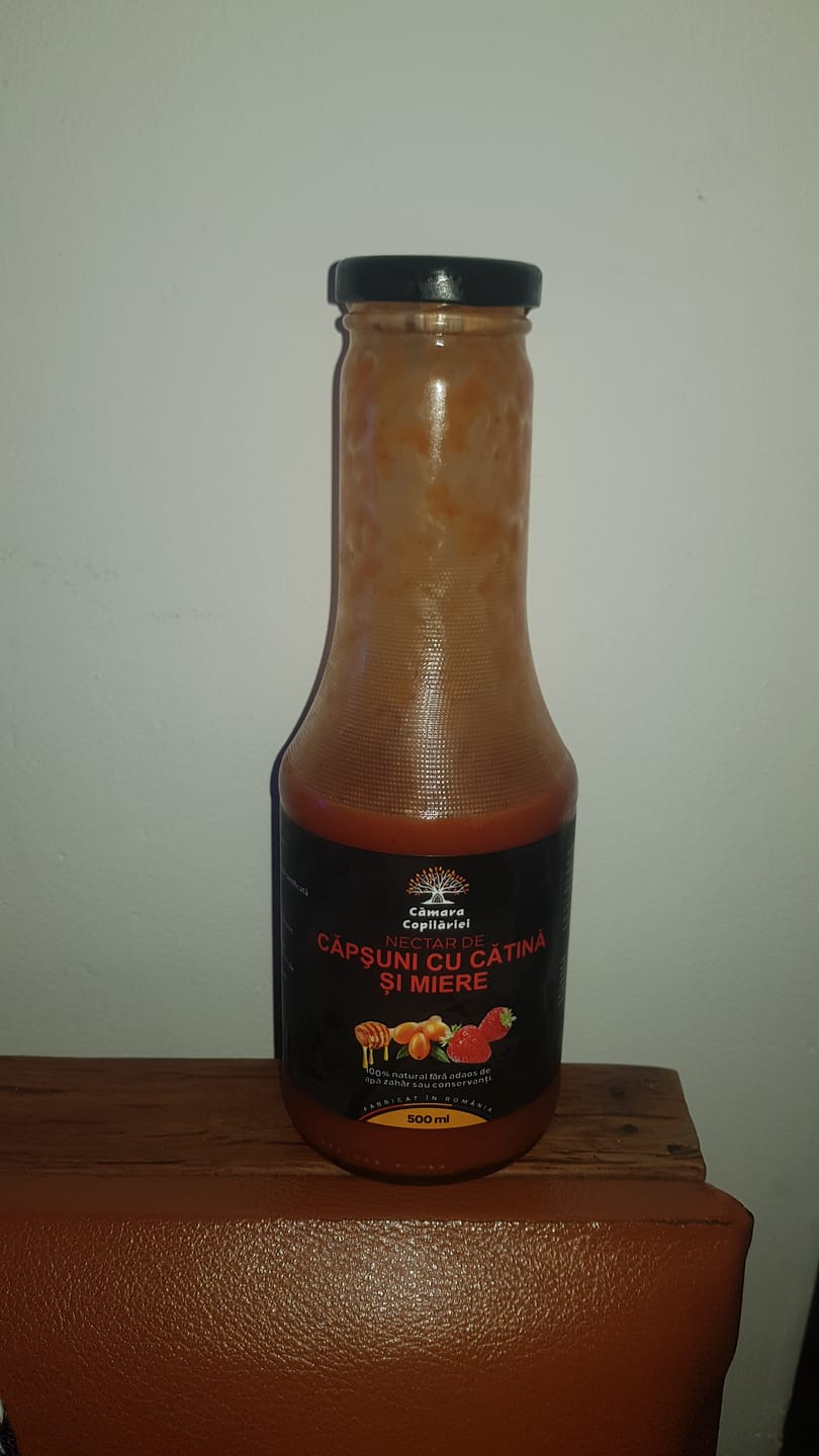 Customer photo review of Nectar de Căpșuni cu Cătină și Miere -  500ml