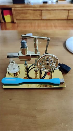 Customer photo review of Stirling Engine Generator Kit