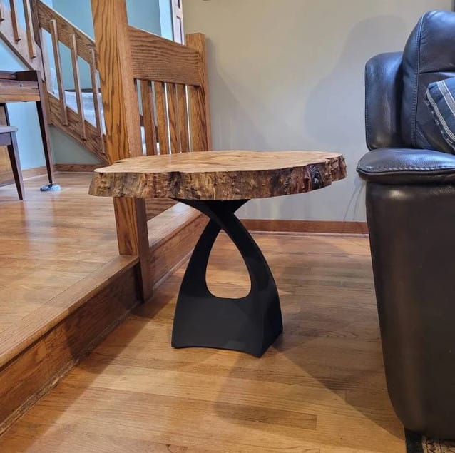 Customer photo review of End Table Legs - 220 Tulipe - 20H inch