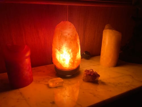 Customer photo review of (Set of 4) Original Himalayan Salt Lamps - XL