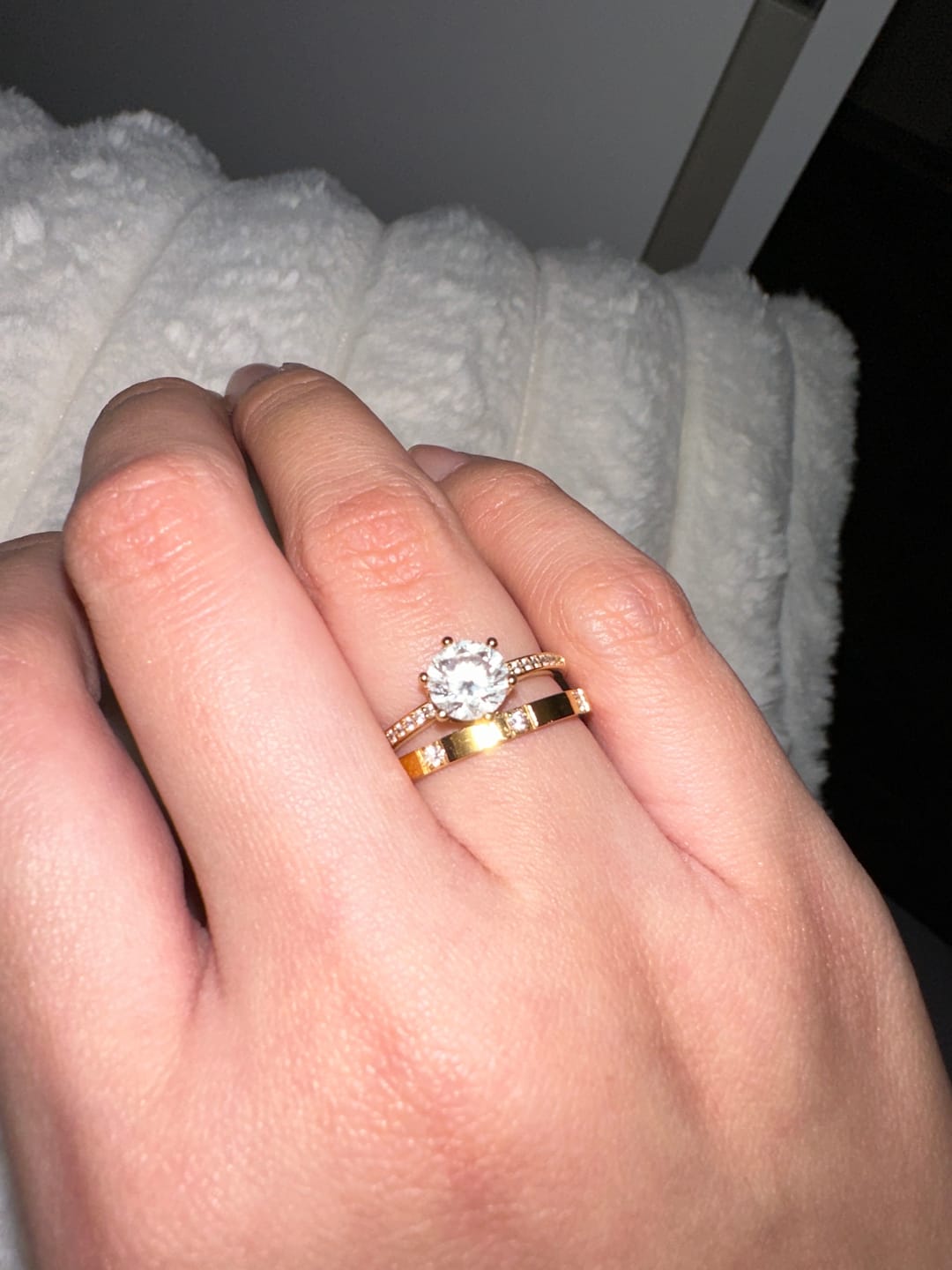 Customer photo review of Lola Ring | 18K vergoldet