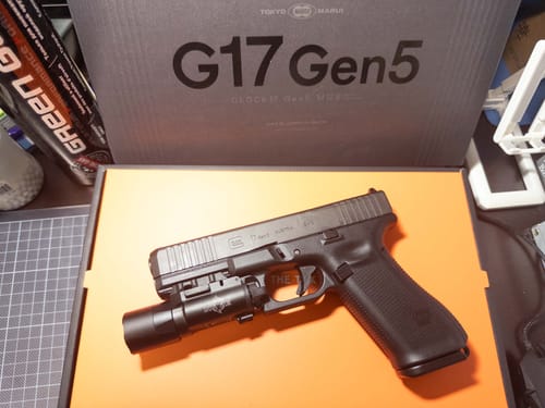 Customer photo review of Tokyo Marui Model 17 Gen 5 Green Gas Airsoft Pistol