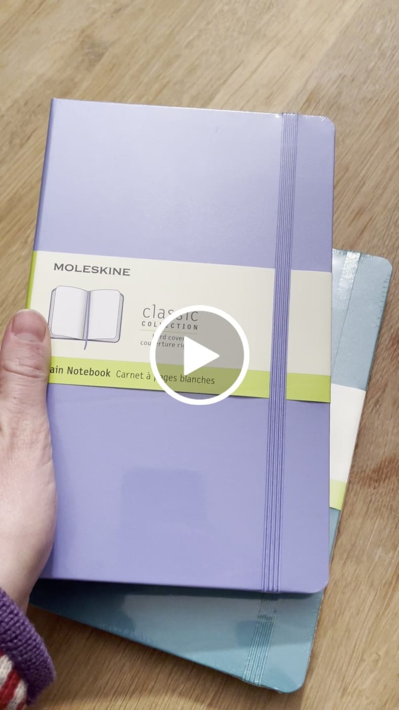 Customer video review of Moleskine Classic, A5 (Hardcover)