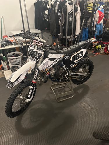 Customer photo review of Custom Seat Cover: 23-'24 FC/FS/FX/TC/TX 125/250/300/350/450
