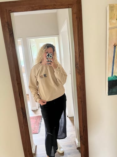 Customer photo review of Animated Pets CREWNECK (Unisex)