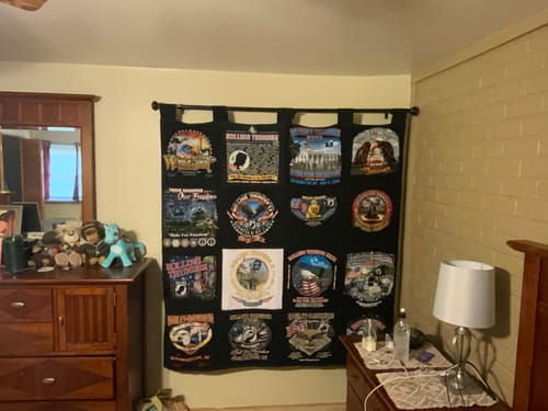 Customer photo review of Classic T-Shirt Blanket