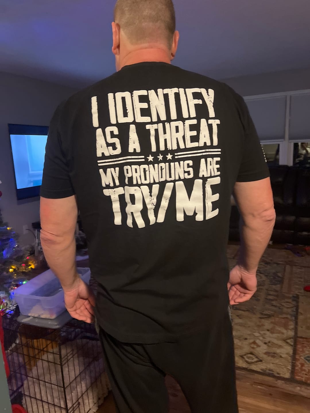 Customer photo review of I Identify As A Threat