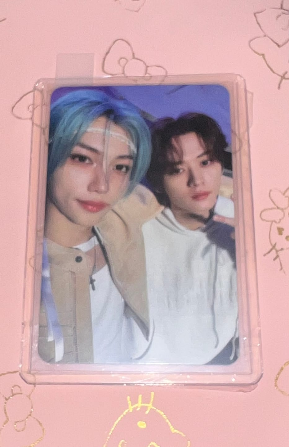 Customer photo review of PREMIUM CLEAR PHOTOCARD TOPLOADER
