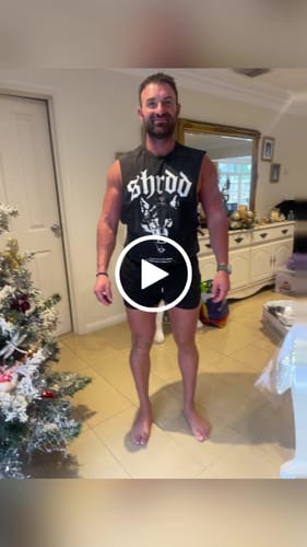 Customer video review of Wolves - Muscle Singlet - Acid Wash / White