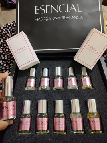 Customer photo review of Set "Más Vendidos Mujer" 10 Perfumes