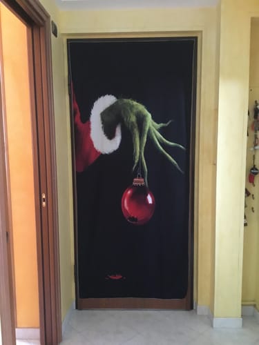 Customer photo review of Incubo prima delle decorazioni per esterni di Natale