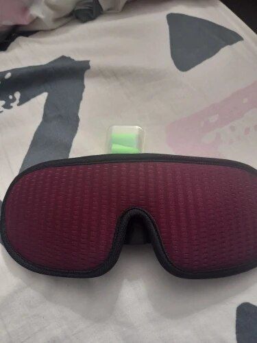 Customer photo review of Aides au sommeil⎮Masque de sommeil 3D confort voyages