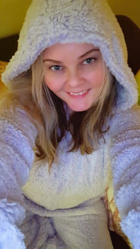 Customer photo review of Bangsi fjólublár