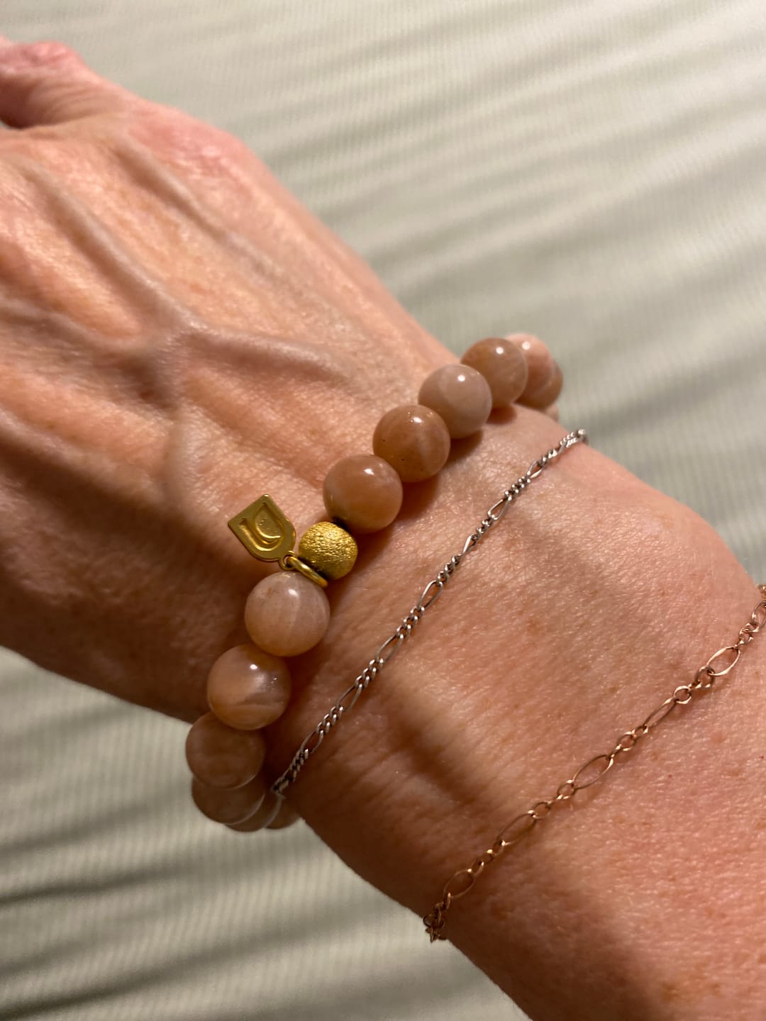 Customer photo review of Strength Bracelet