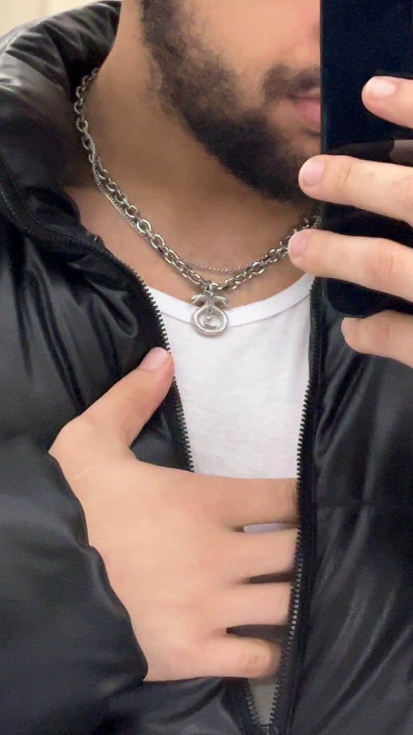 Customer photo review of LUNAR GUARDIANS PENDANT